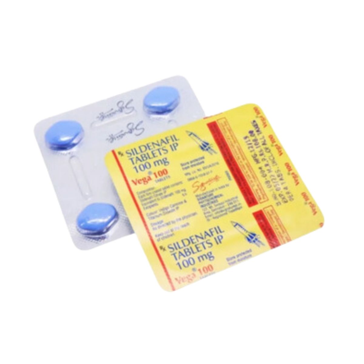 Vega 100 Mg 4 Lü Tablet Vega 100 Mg 4 Tablet - Vega 100 Mg 4 Lu Tablet