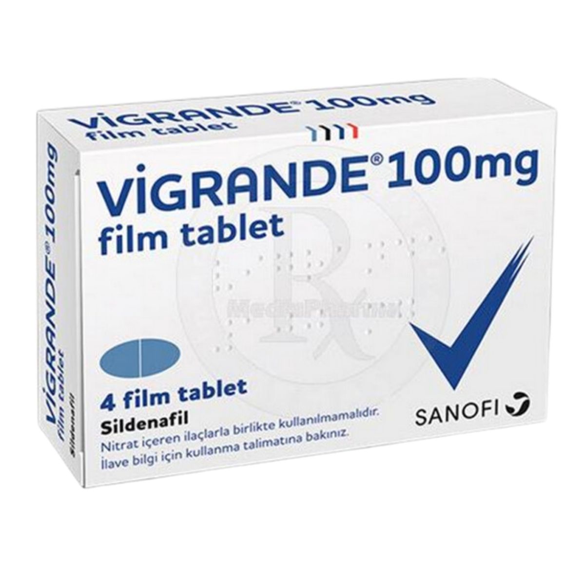 Vigrande 100 Mg 4 Tablet Vigrande 100 Mg 4 Tablet - Vigrande 100 Mg 4 Tablet