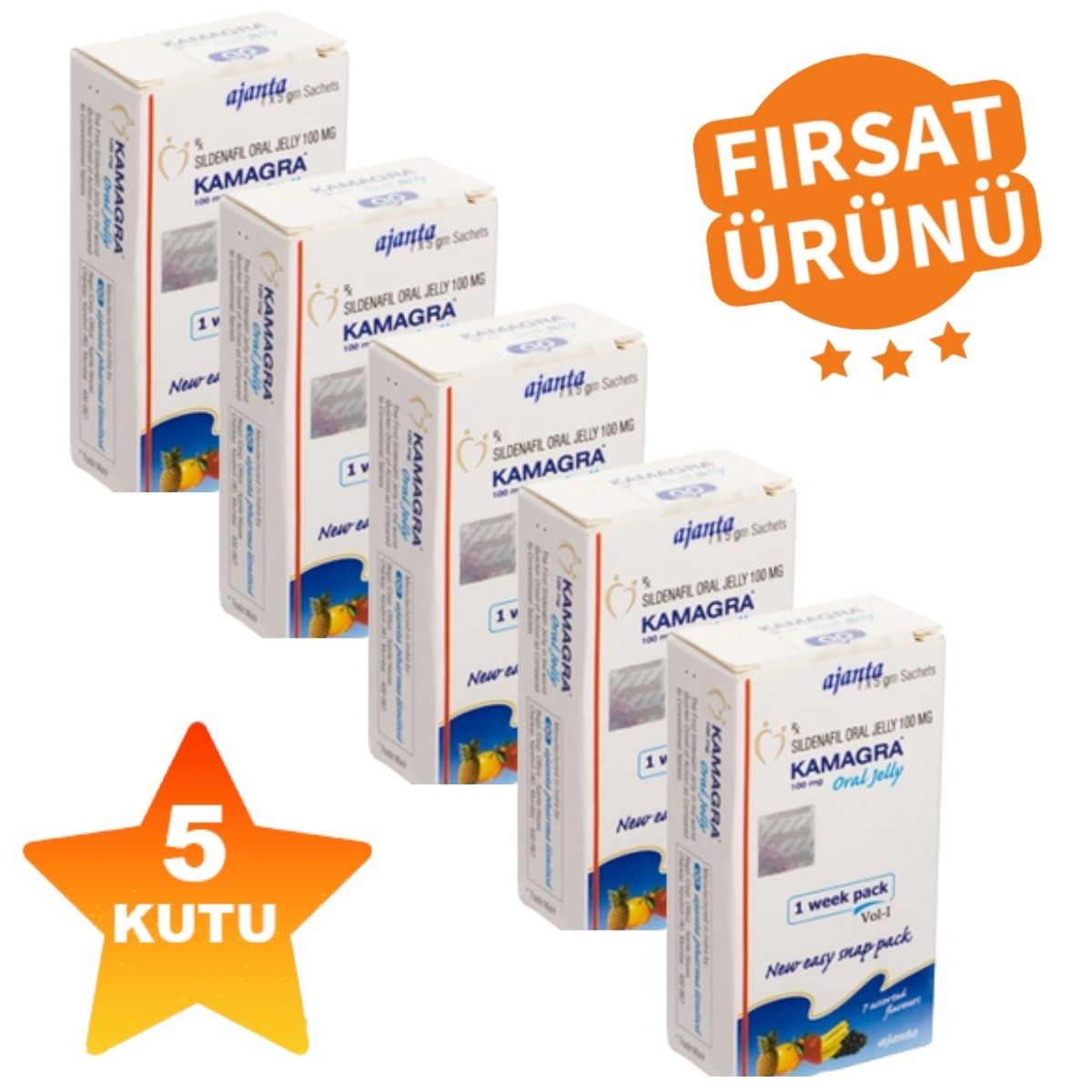 Kamagra Jel Kırılan Paket 5 Kutu Kamagra Jel Kırılan 5 Paket - Kamagra Jel Kirilan Paket 5 Kutu