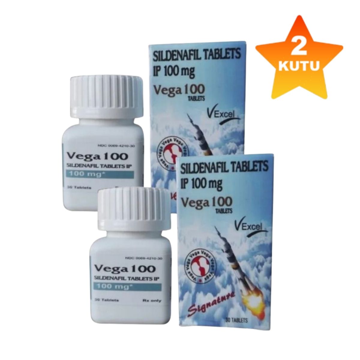 Vega 30lu Tablet 2 Kutu Vega 30'lu Tablet 2 Kutu - Vega 30lu Tablet 2 Kutu